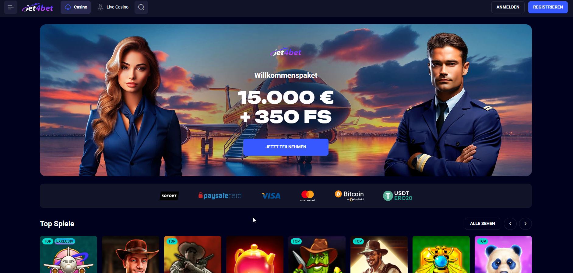 Willkommen an Bord des privaten Jets: Jet4bet spielt auf 10.000 Metern Höhe, wo die Quoten schneller fliegen als die Maschine selbst und jeder Passagier ein VIP ist